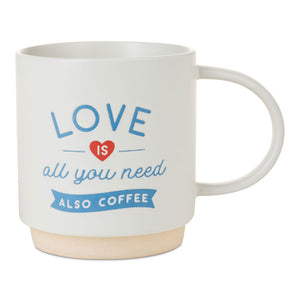 Hallmark Love and Coffee Funny Mug, 16 oz.