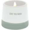 Love You Nana 2 oz. Jasmine Scented Soy Wax Reveal Message Candle