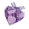 Lovely Lavender Heart Guest Soap Gift Set