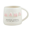 Mama Pink Chunky Letter Mug