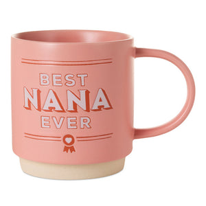 Hallmark Best Nana Ever Award Ribbon Mug, 16 oz.