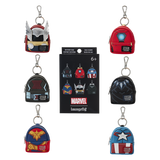 Loungefly Marvel Avengers Cosplay Mystery Mini Backpack Keychain