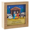 Hallmark Manger Scene Musical Shadow Box With Light, 7x7