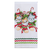 Meowy Christmas Stocking Dual Purpose Terry Towel