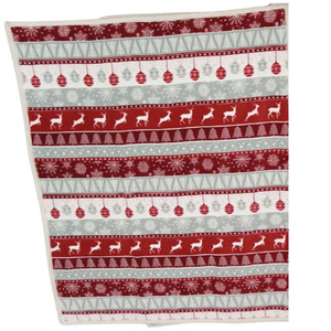 Merry Christmas Holiday Flannel Throw 50"x60"