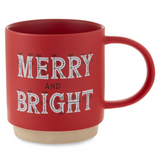 Merry and Bright Holiday Mug, 16 oz.