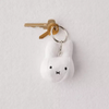 Miffy Head Plush Keychain