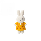 Miffy in Van Gogh Inspired Sunflower Dress Crocheted Plush Stuffed Bunny 10"