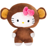 10" Sanrio Hello Kitty Disguised in Monkey Costume Stuffed Plush