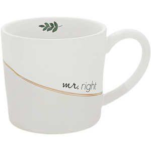 Mr. Right 15 oz. Ceramic Mug