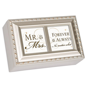 Mr. & Mrs. Forever & Always No Matter What Petite Music Box