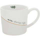 Mrs. Always Right 15 oz. Ceramic Mug