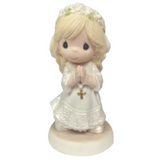 My First Communion Blonde Girl Figurine