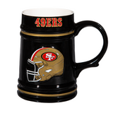 NFL San Francisco 49ers Ceramic Stein Mug 24 Oz.