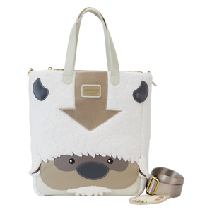 Loungefly Nickelodeon Avatar: The Last Airbender Appa Cosplay Plush Tote Bag with Momo Charm