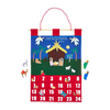 Nativity Advent Calendar with Movable Felt Stick-On Characters