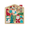 North Pole Friends Wooden Play Set, 14 pieces