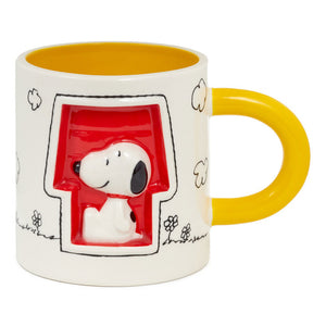 Hallmark Peanuts® Snoopy Doghouse Sculpted Mug, 14.5 oz.