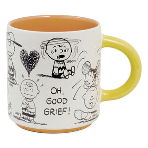 Hallmark Peanuts® 75th Anniversary Charlie Brown Through the Decades Mug, 17.5 oz.