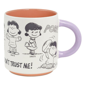 Hallmark Peanuts® 75th Anniversary Lucy Through the Decades Mug, 17.5 oz.