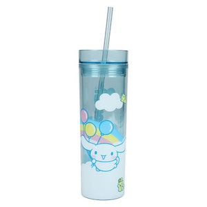 Cinnamoroll 16 Oz. Slim Acrylic Travel Cup with Straw