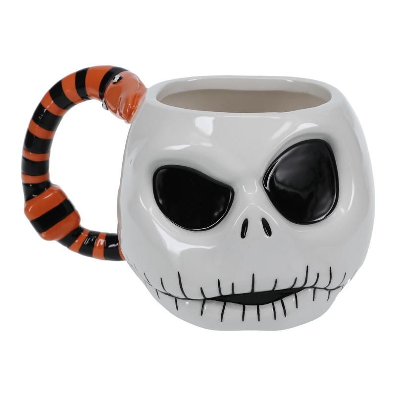 Disney The Nightmare Before Christmas Jack Ceramic Mug with Sculpted Lid