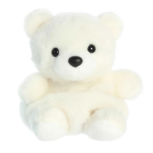 Palm Pals - 5" Puck the White Polar Bear Stuffed Plush