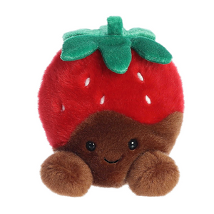 Palm Pals - 5" Valentino Chocolate Strawberry Stuffed Plush