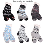 Paw Print Paradise Thermal Slipper Socks