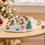 Hallmark Peanuts® Gang Sledding Musical Tabletop Figurine With Motion