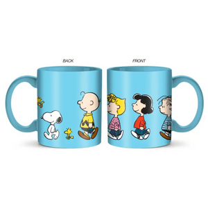 Peanuts Group Proﬁle Walk 14 Oz. Ceramic Mug