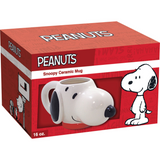 Peanuts Snoopy Sculpted Head Ceramic Mug 16 Oz.