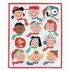 Peanuts® Gang Portraits Holiday Throw Blanket, 50x60