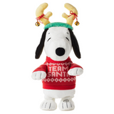 Peanuts® Team Santa Snoopy Plush With Sound and Motion, 14"