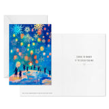 Hallmark UNICEF Winter Lanterns Boxed Holiday Cards, Pack of 12