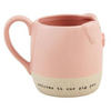 Welcome to Our Pig Pen Figural Mug
