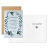 Hallmark Pine Boughs on Pale Green Boxed Christmas Cards, Pack of 16