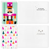 Hallmark Neon Brights Assorted Boxed Christmas Cards, Pack of 16