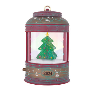 Hallmark Shimmering Lantern 2024 Musical Ornament With Light and Motion