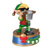 Hallmark North Pole Tree Trimmers Band Collection Hank On Harmonica Musical Ornament With Light