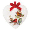 Hallmark Christmas Cardinals Porcelain Ornament