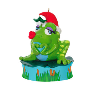 Hallmark Mistle-Toad Ornament With Sound