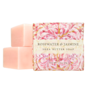 Rosewater & Jasmine 1.9 Oz. Shea Butter Mini Wrapped Soap