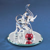 Glass Baron Elephant with Ball