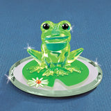 Glass Baron Lily Pad Hopper Frog