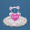 Glass Baron "Love You Nana" Bear and Heart