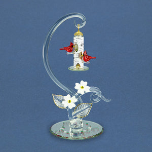 Glass Baron Cardinal Feeder