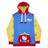 Sanrio Hello Kitty 50th Anniversary Color Block Unisex Hoodie