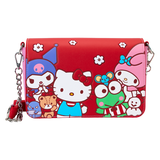 Loungefly Sanrio Hello Kitty, Friends, and Pets Colorblock Crossbody Bag