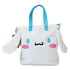 Loungefly Sanrio Cinnamoroll Sherpa Tote Bag with Pet Bear Love-A-Lot Coin Bag